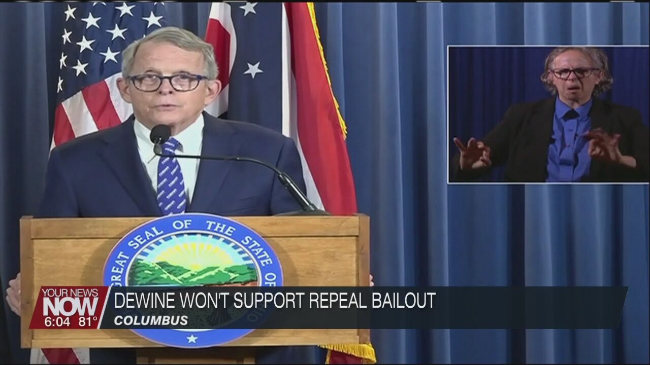Ohio lawmakers looking at repealing nuclear plant bailout